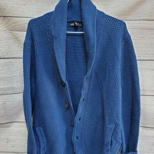 Kenneth Cole New York Blue Cardigan Size XL